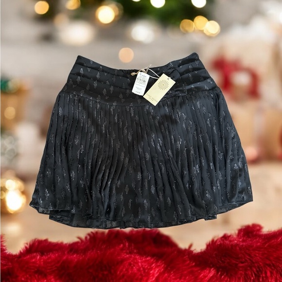 Brand new with tags Ramy Brook Jenny Skirt black size large - Picture 1 of 5